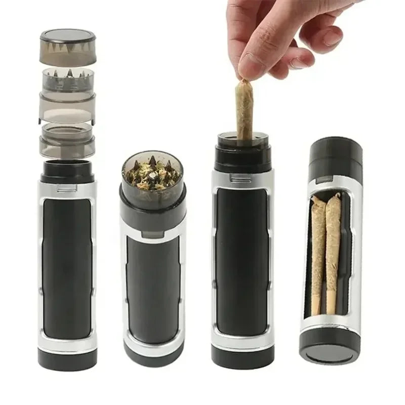 3 in 1 Plastic Herb Grass Grinder