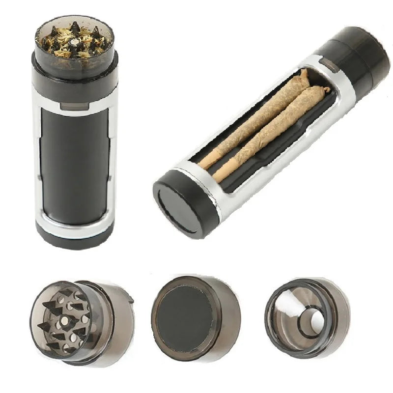 3 in 1 Plastic Herb Grass Grinder